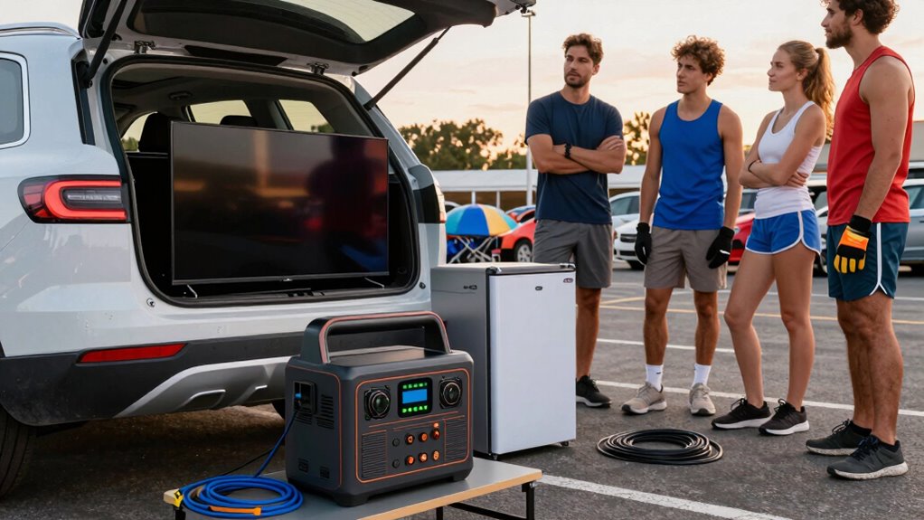 safe portable power usage