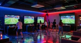 sports simulators foster social interaction