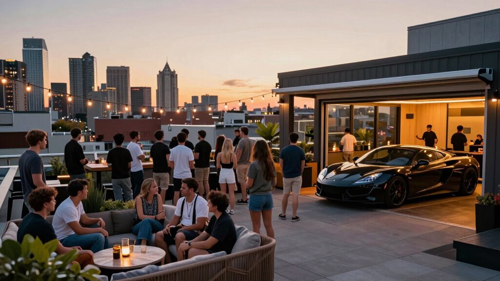 unique fan experience spaces