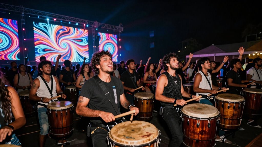 unity through collective rhythm