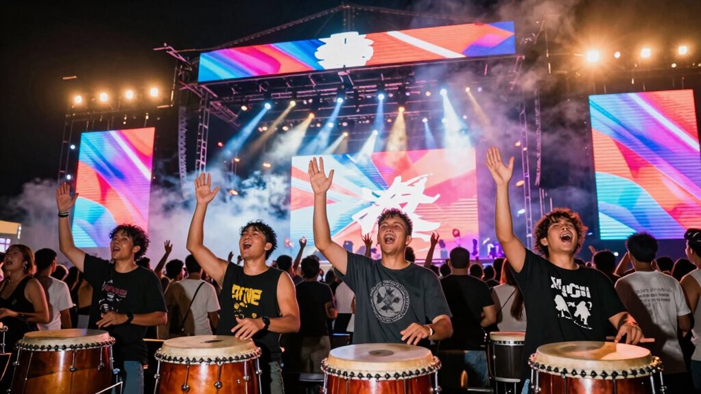 unity through sound and visuals
