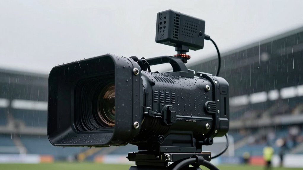 weatherproof outdoor broadcasting equipment