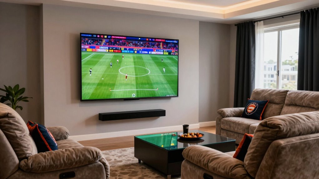 bright tv for sports