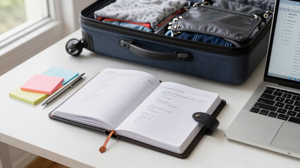 comprehensive travel planning checklist