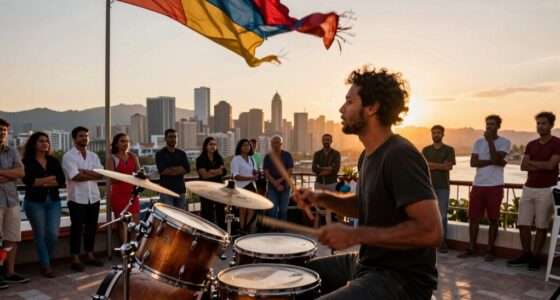 cultural exchange through drumming