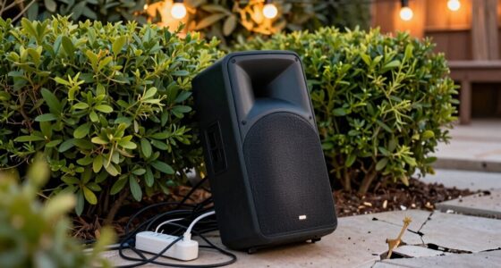 disruptive backyard speaker errors