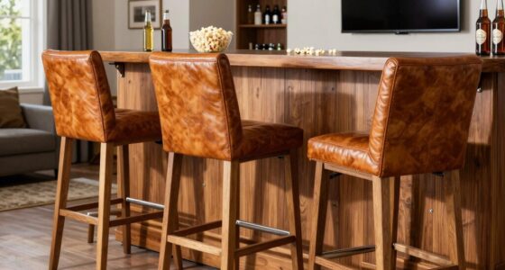 durable comfortable party stools