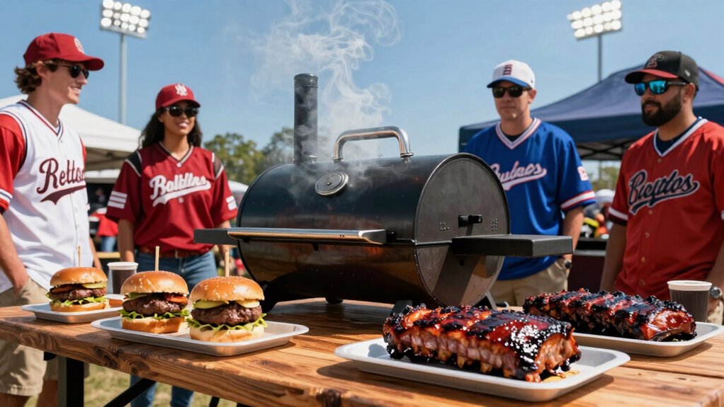 efficient versatile tailgate grilling