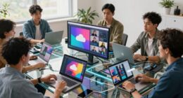 enables remote team collaboration
