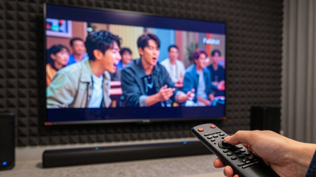 enhance dialogue during loud scenes