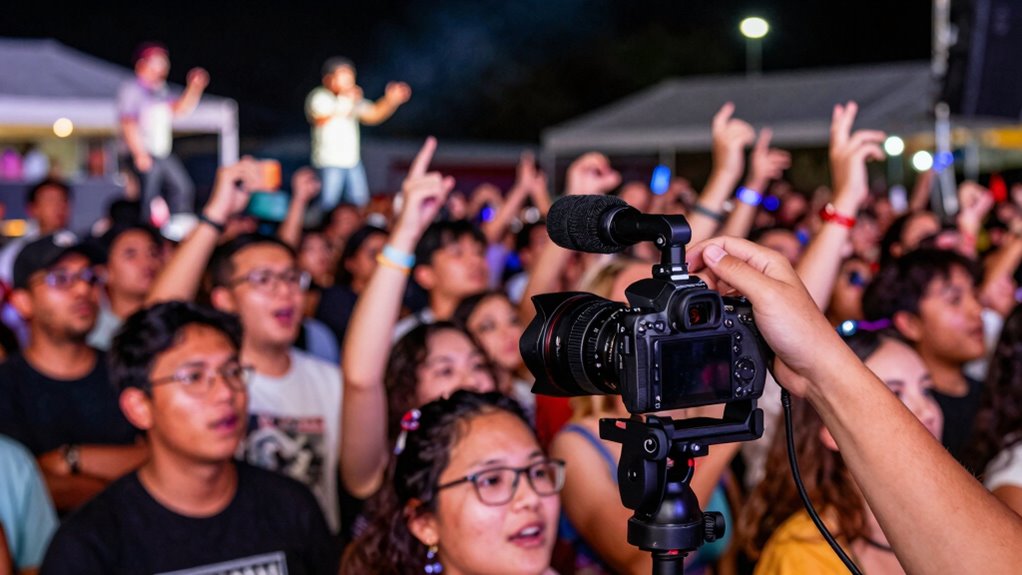 enhancing crowd sound quality