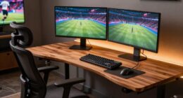 ergonomic setup enhances playoffs