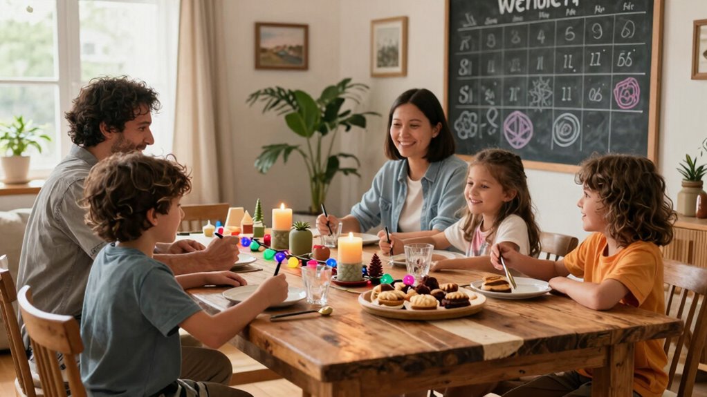 establishing new family rituals