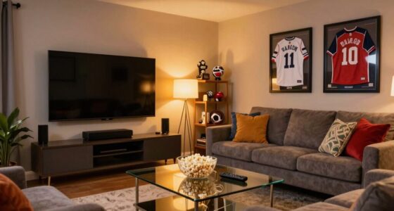home setups reveal sports habits