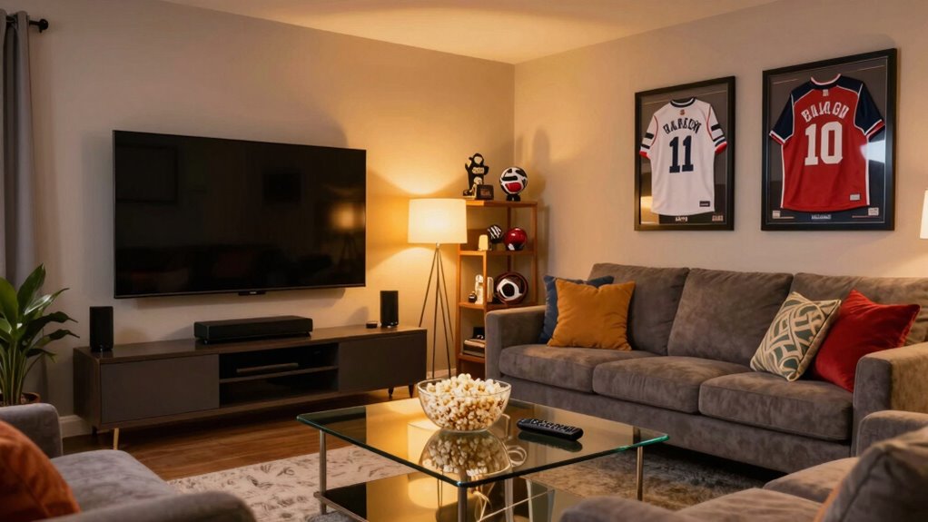 home setups reveal sports habits