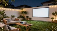 ideal backyard projector setups