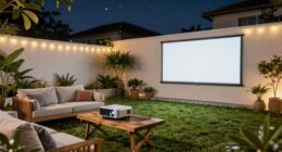 ideal backyard projector setups