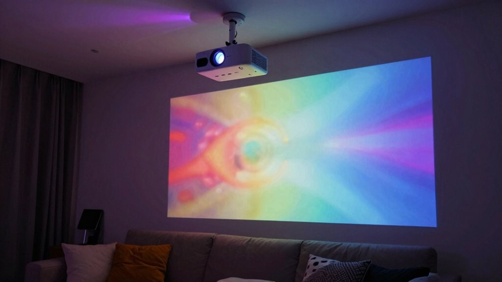 incorrect projector placement techniques