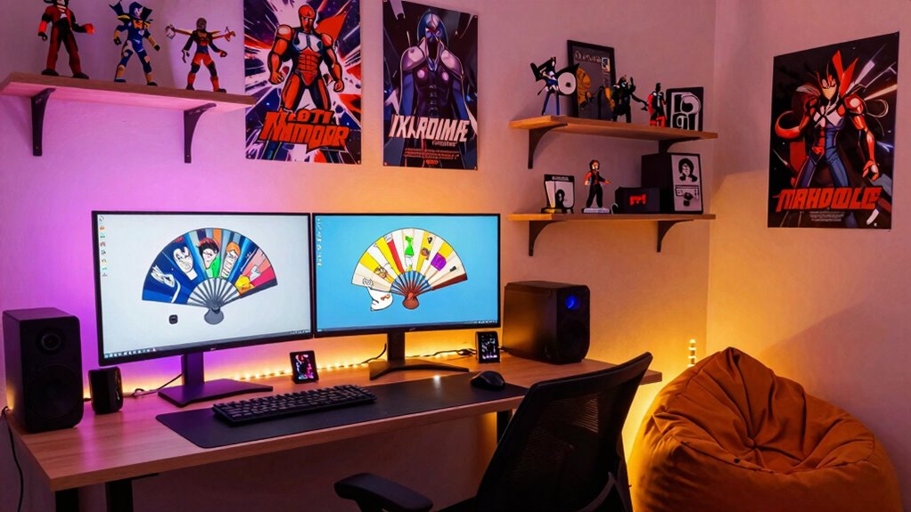 inspiring organized creator space