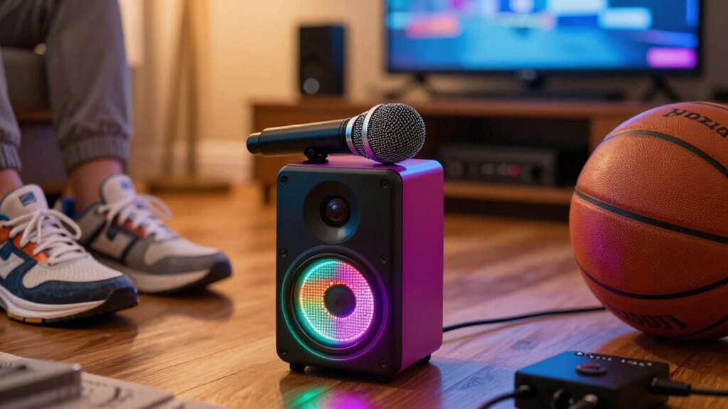 karaoke and sports audio