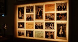 lighting transforms memorabilia ambiance