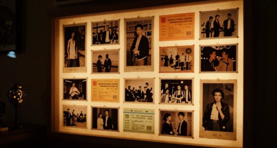 lighting transforms memorabilia ambiance
