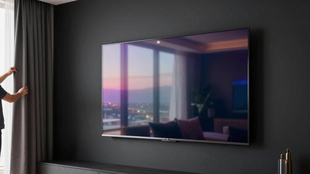 minimize glare without replacement
