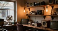 natural fan cave lighting