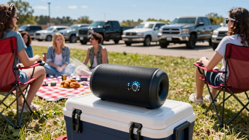 optimize portable speaker placement