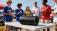 optimize portable tailgate sound