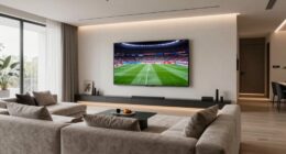 optimized oversized tv setup