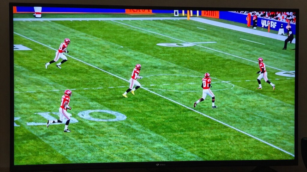 optimized projection viewing experience