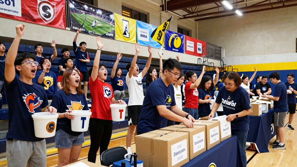 organize themed charity events
