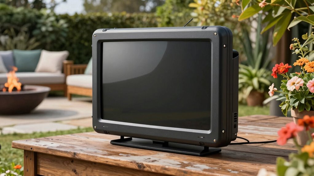 outdoor tv cost factors