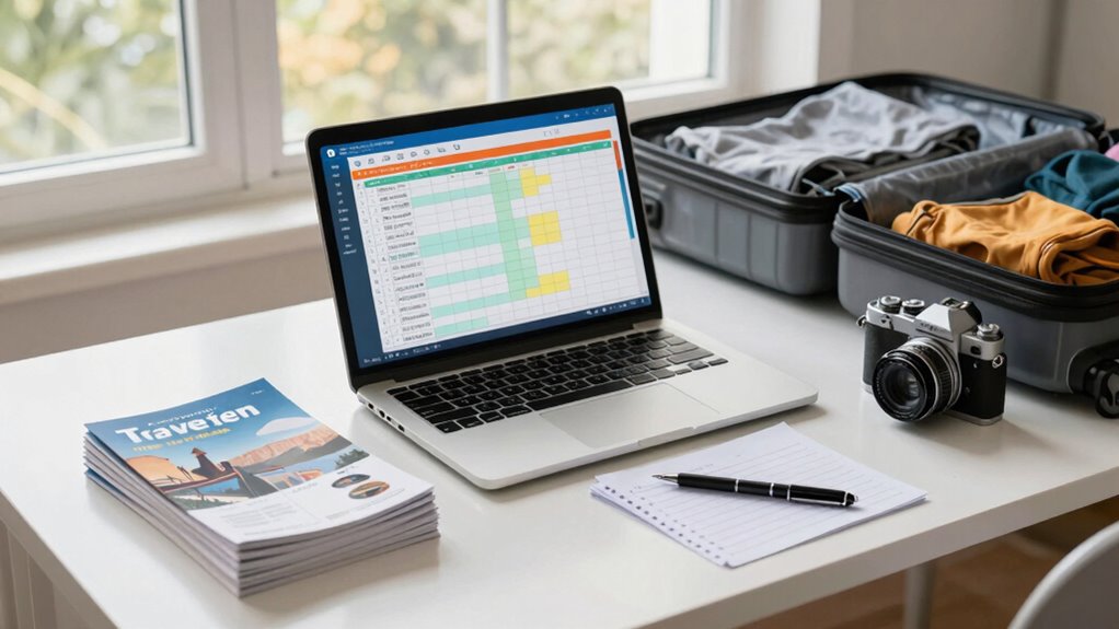 planning travel event checklists