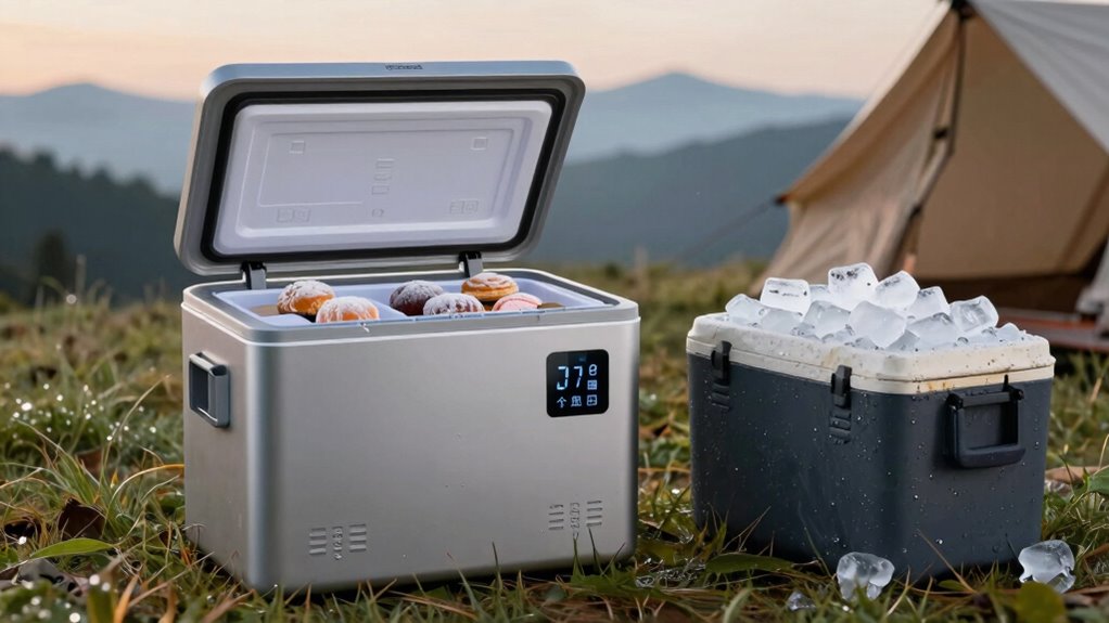 portable freezers vs coolers