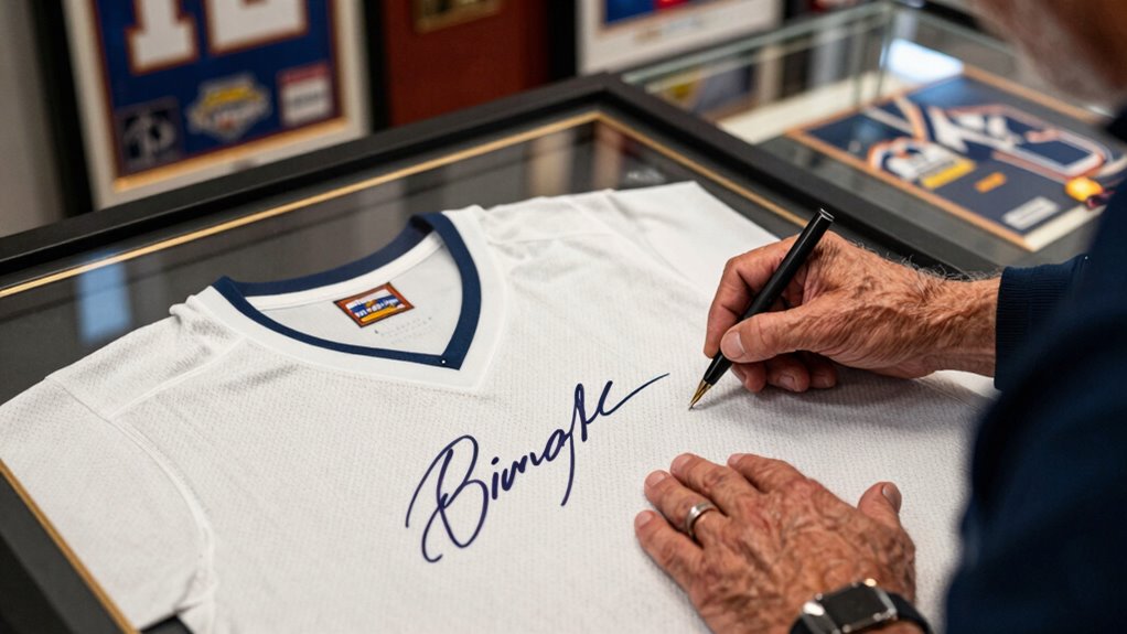 preserve signed jerseys properly