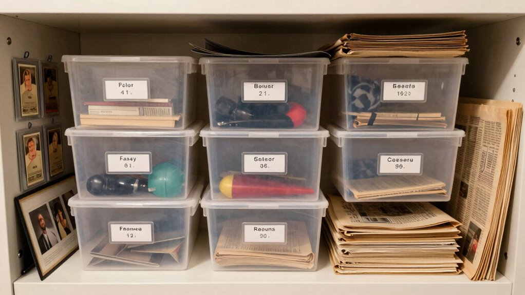 proper memorabilia storage techniques