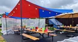 protecting outdoor game setup