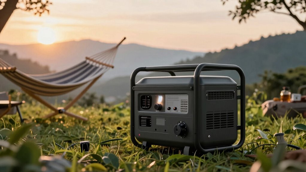 quiet portable power solution