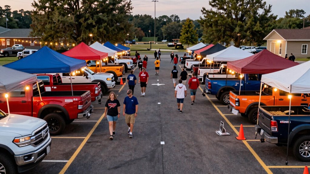 safe and organized parking practices