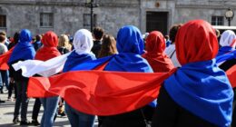 scarves symbolize universal support