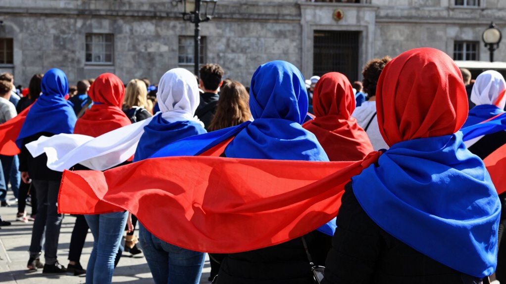 scarves symbolize universal support