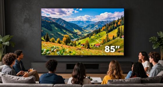 screen size serving capacity