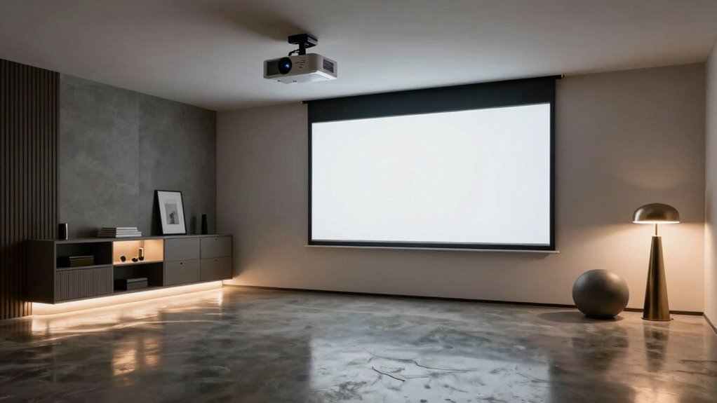 soundproofing and lighting enhancements