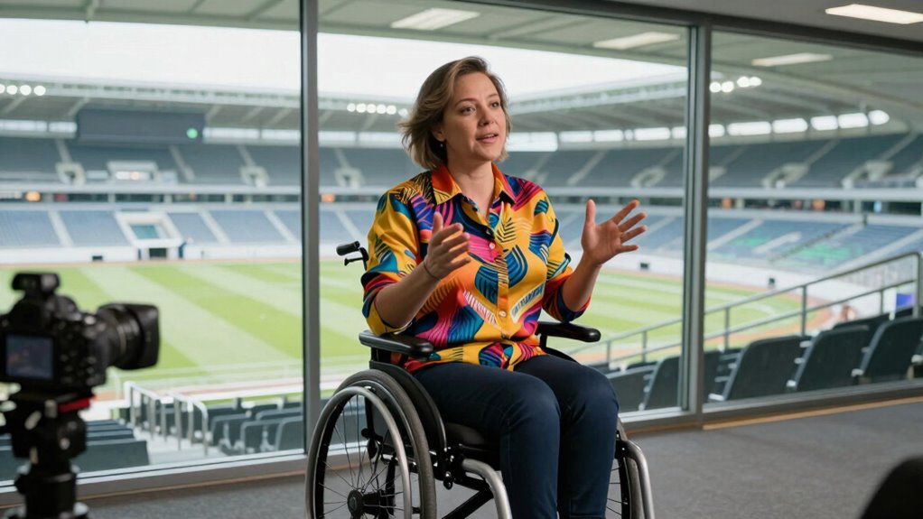stadium accessibility technology interview