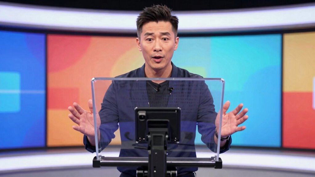 teleprompters improve delivery