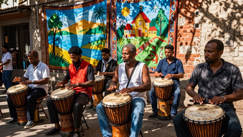 terrace drumming fosters cultural unity
