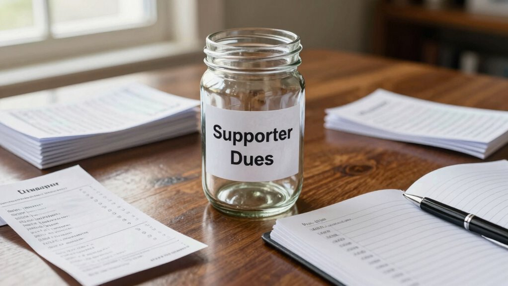 transparent dues collection practices