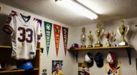 unplanned sports decor appears cheap
